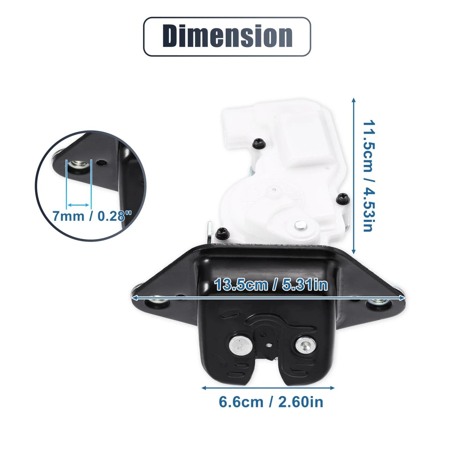 Rear Trunk Lock Latch Actuator for Honda CR-V, Pilot (2007-2011)