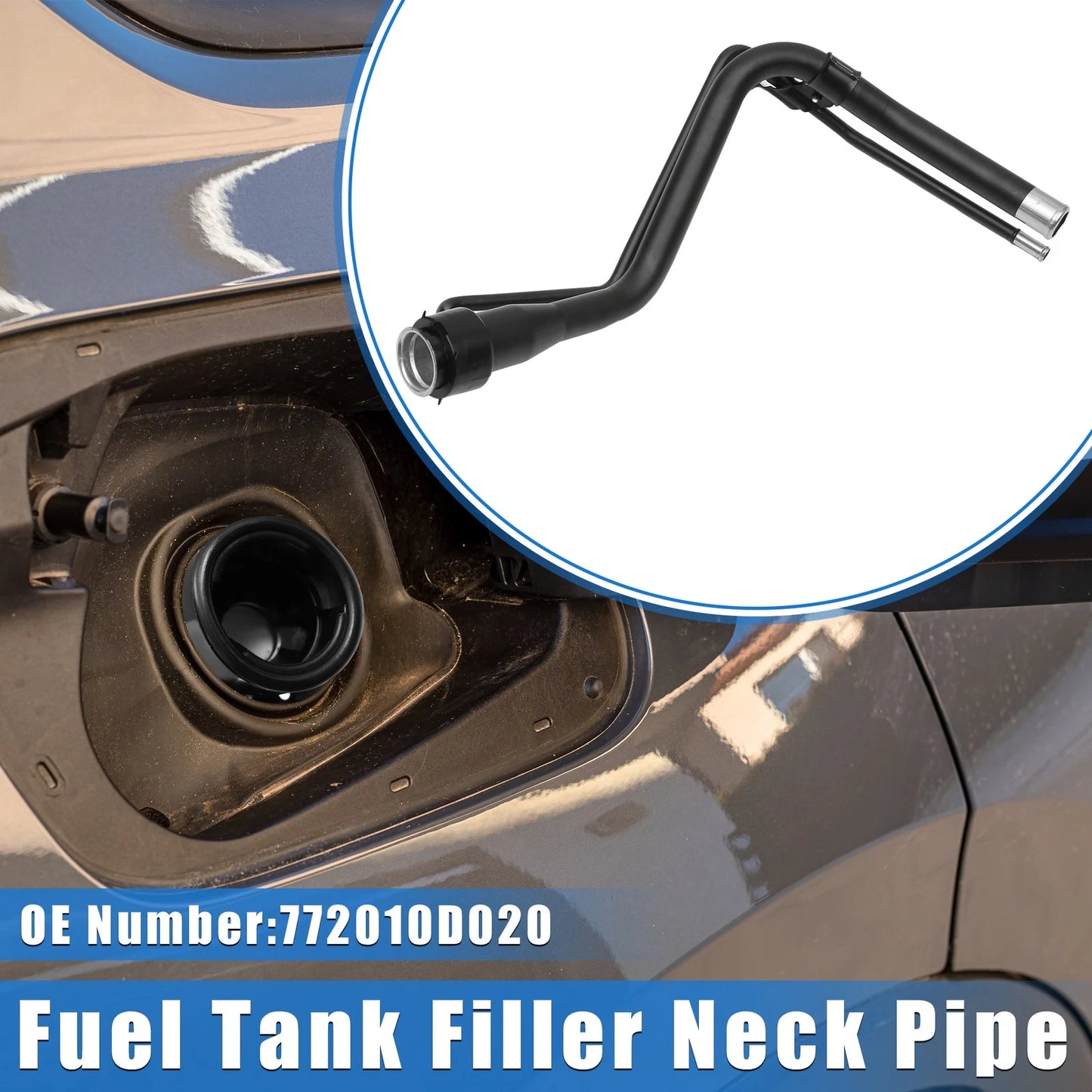 Fuel Filler Neck Pipe & Tank Hose for Toyota Yaris (1999–2005)