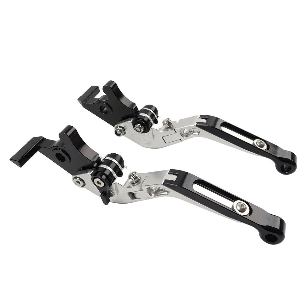 CNC Extendable Brake Clutch Levers for Kawasaki ZX636R ZX6RR (2005-2006)