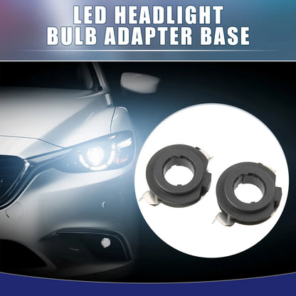 H7 LED Headlight Bulb Holder Adapter Clip for BMW E60 (2007-2010) - 2 x Items