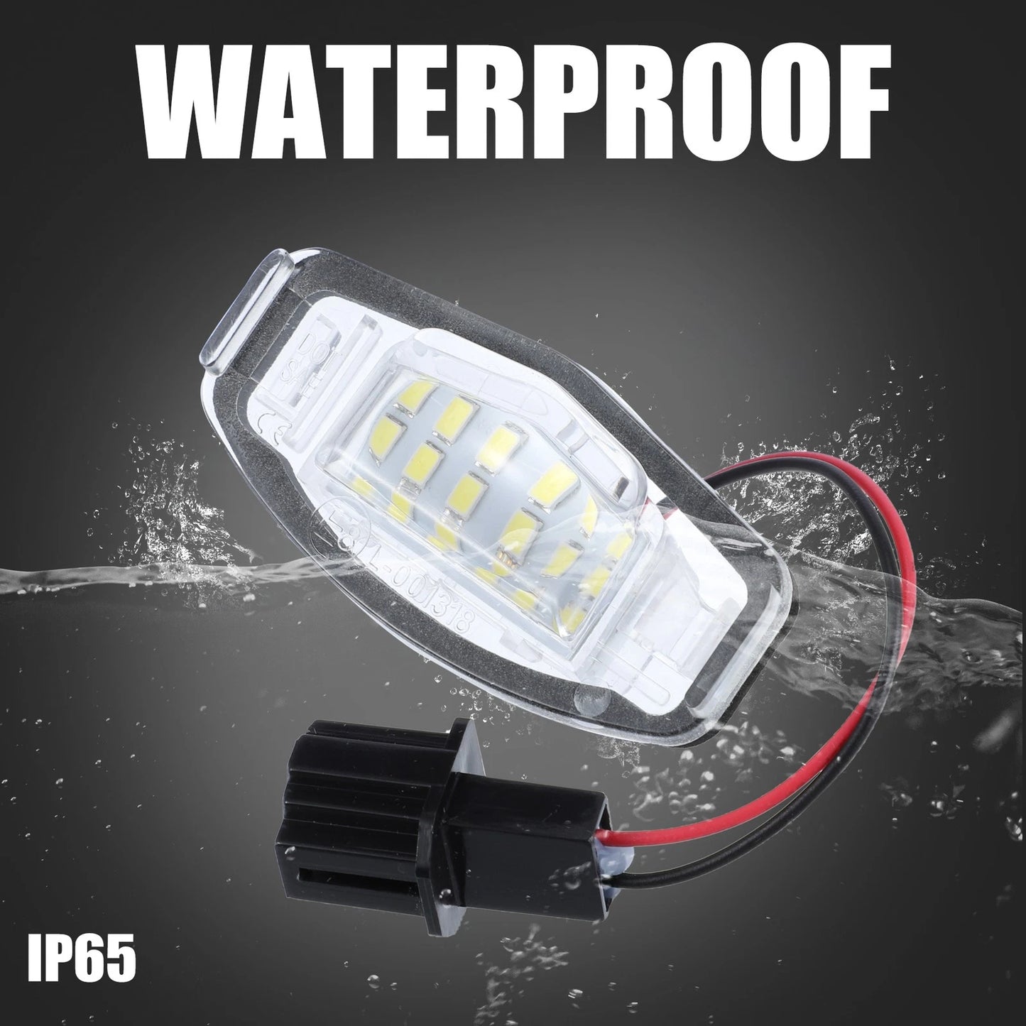 LED License Plate Light Taillight White Light for Honda Acura