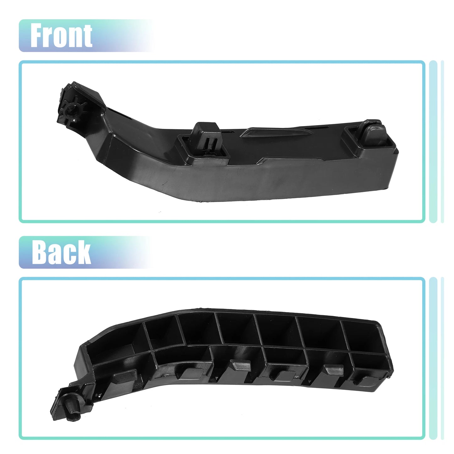 Left Side Front Bumper Bracket for Honda Accord (2008-2012)