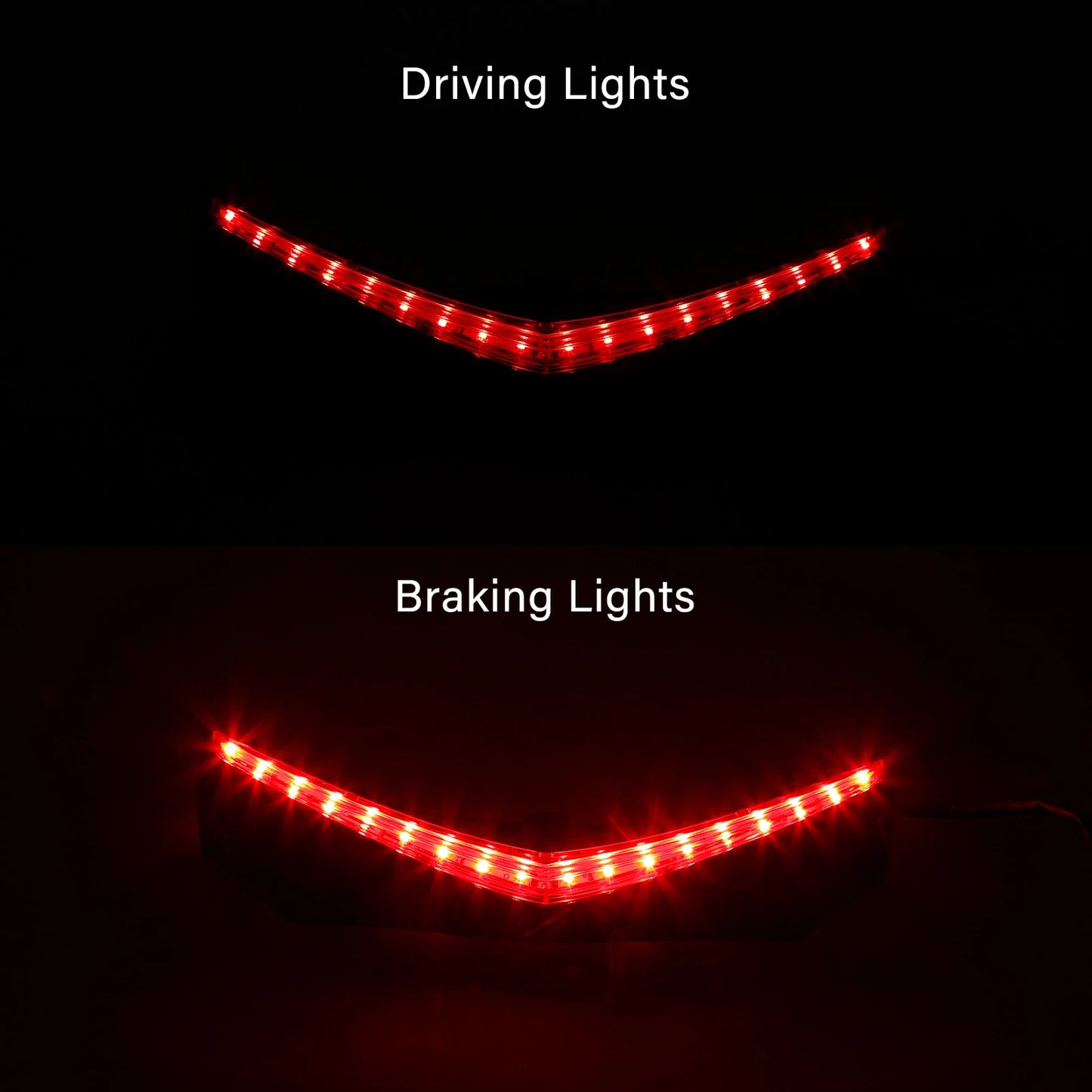 Saddlebag Accent Rear Fender Run Brake Light for Honda Goldwing (2012-2017)