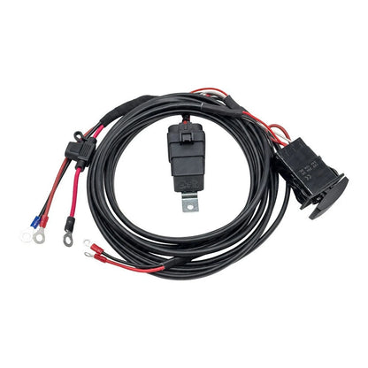 12V 40A Relay Fuel Pump Switch Wiring Harness for Car Boat SUV (Universal)