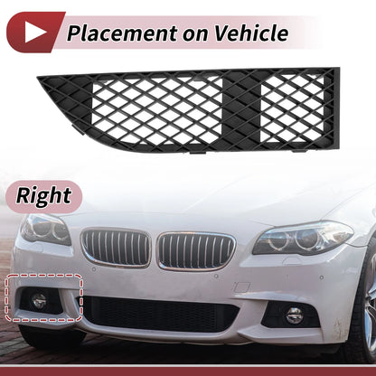 Front Right Fog Light Grill for BMW 750Li (2006-2008) - 1 x Quality Replacement