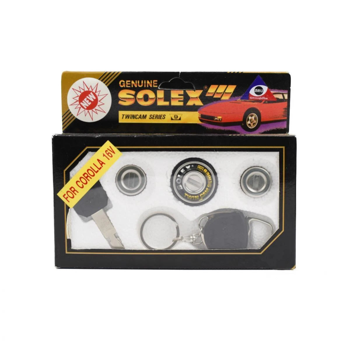 Solex Door Trunk Lock Key Cylinder Security Set Fits Toyota Corolla 16 Valve D05