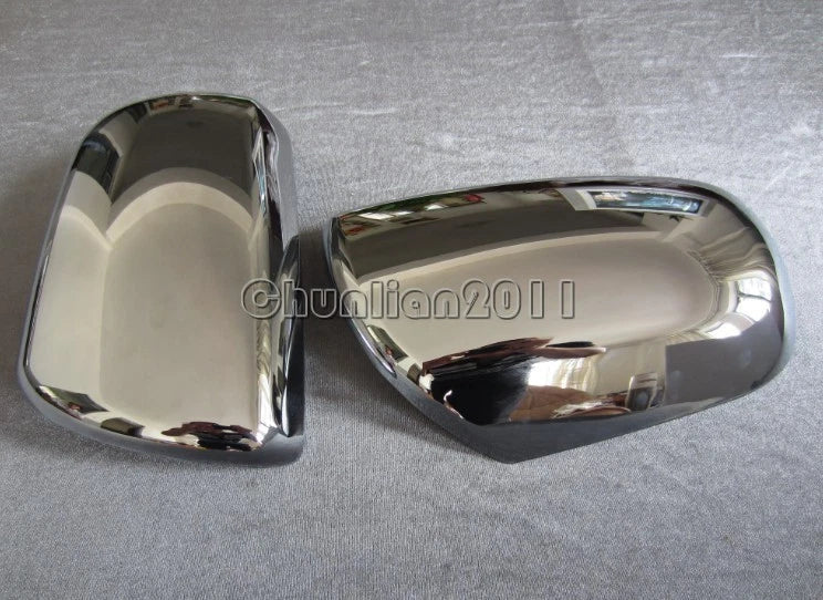Chrome Side Mirror Cover Trim for Toyota Highlander (2008-2013)