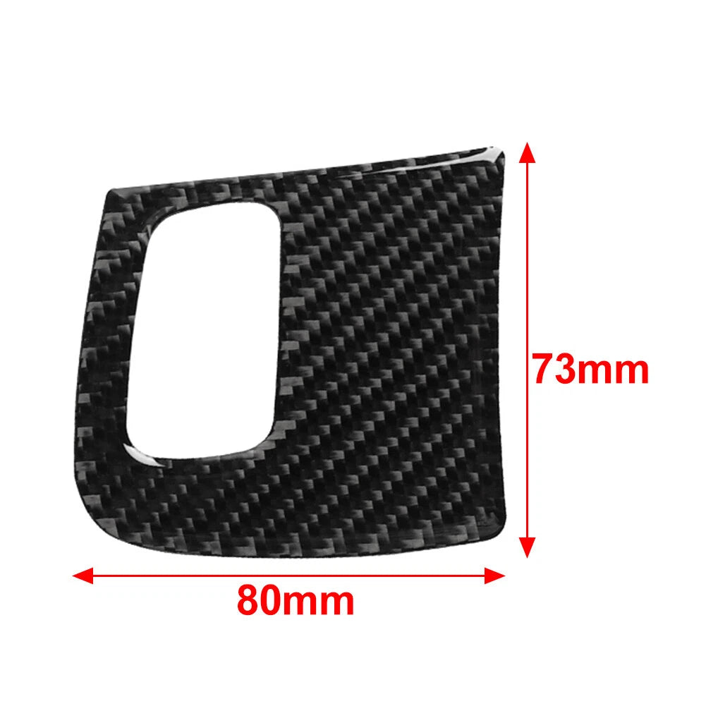 Carbon Fiber Engine Start Key Frame Cover for Audi A4 A5 S5 (2008-2016)