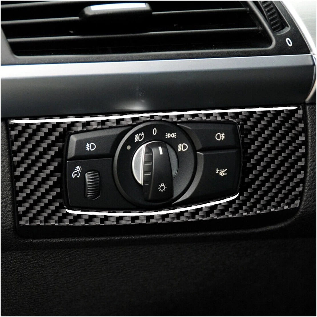 Headlight Switch Cover Trim for BMW X5 E70 X6 E71 (2008-2013)