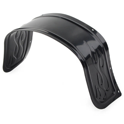 Black Front Fender Trim Skirt for Harley Touring Electra Glide Softail (80-13)