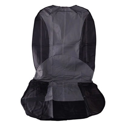 PU Leather Car Seat Covers Full Set for Universal Vehicles