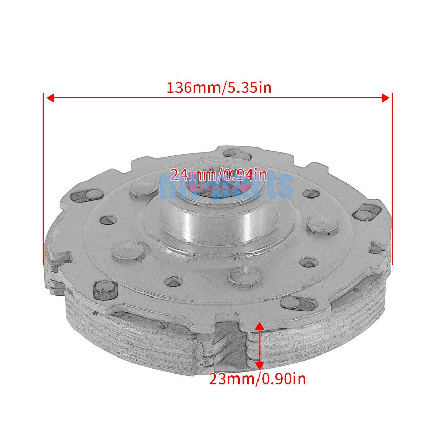 Wet Clutch Carrier Pad Shoe Assy for Kymco MXU 450i, Maxxer 450 (2011-2016)