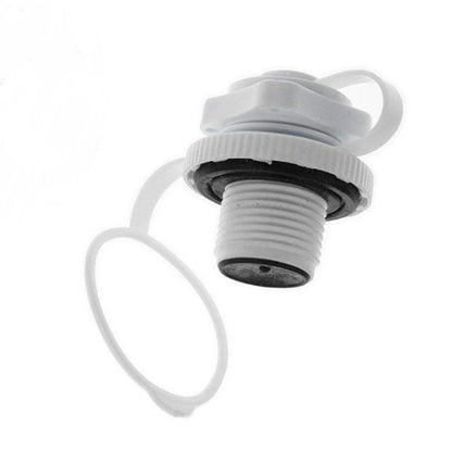 Valve Cap for Rubber Boats, Canoes, Pool Rafts - White 2.2cm Accessory