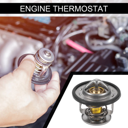 Engine Coolant Thermostat for Ford Mondeo (1993-2000) 1 x Silver Tone