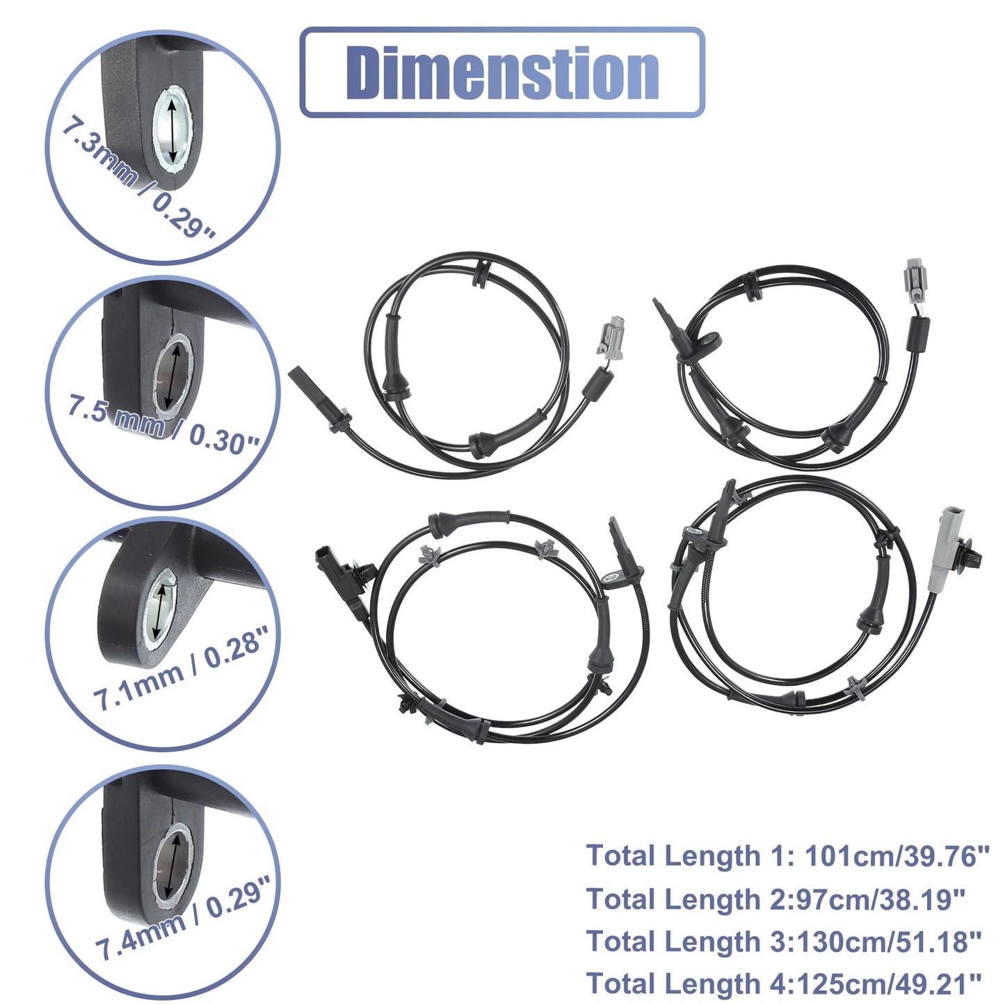 ABS Wheel Speed Sensor for Nissan (2003-2006)