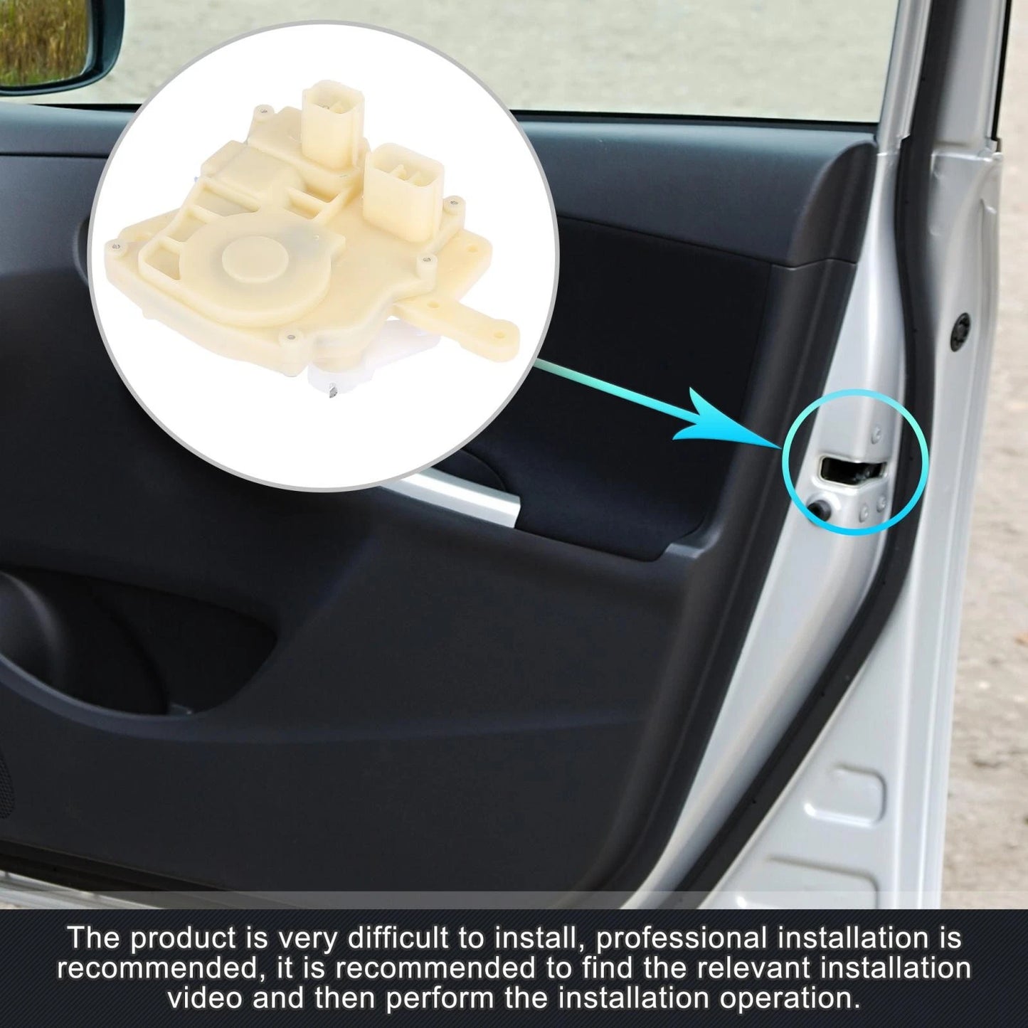 Power Door Lock Actuator Motor Front Left for Honda Acura