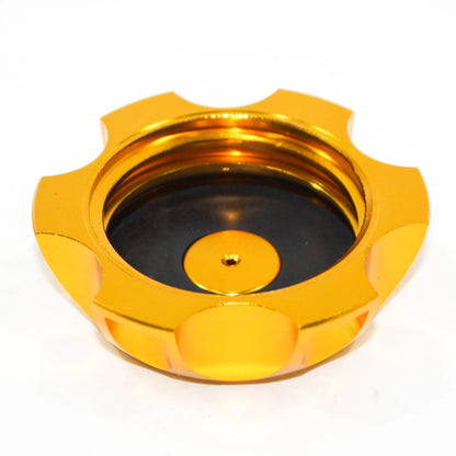 GOLD Alloy Gas Fuel Tank Cap + Breather for 110cc 125cc PIT Trail Dirt Bike