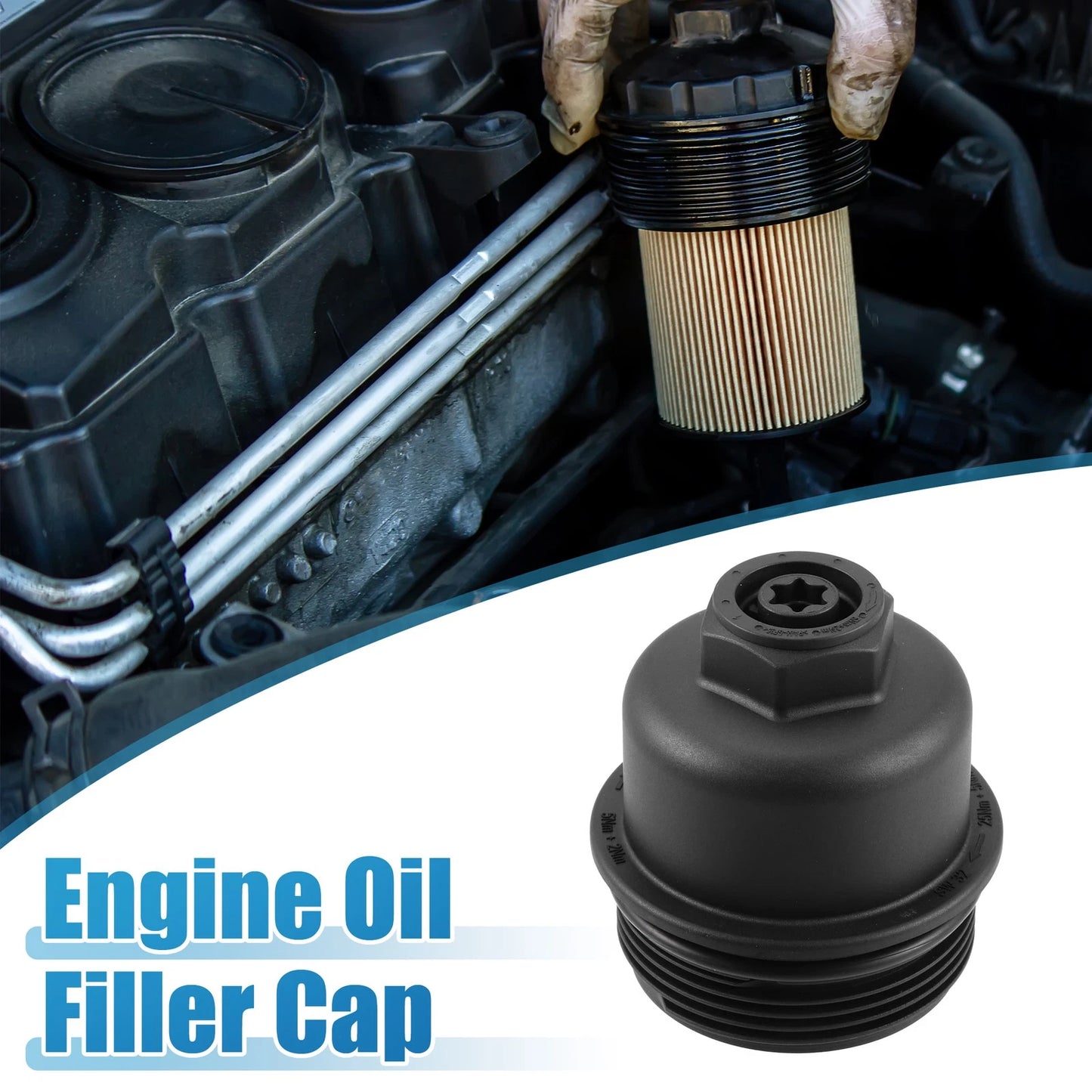 Engine Oil Filter Housing Cap for BMW X1 X2 (2016-2019)