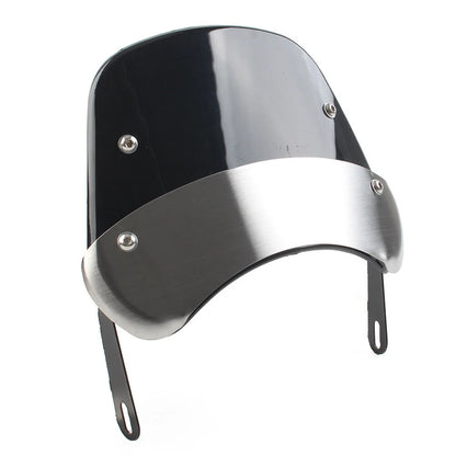 5"-9.45" Motorcycle Headlight Windshield Wind Deflector for Universal Models