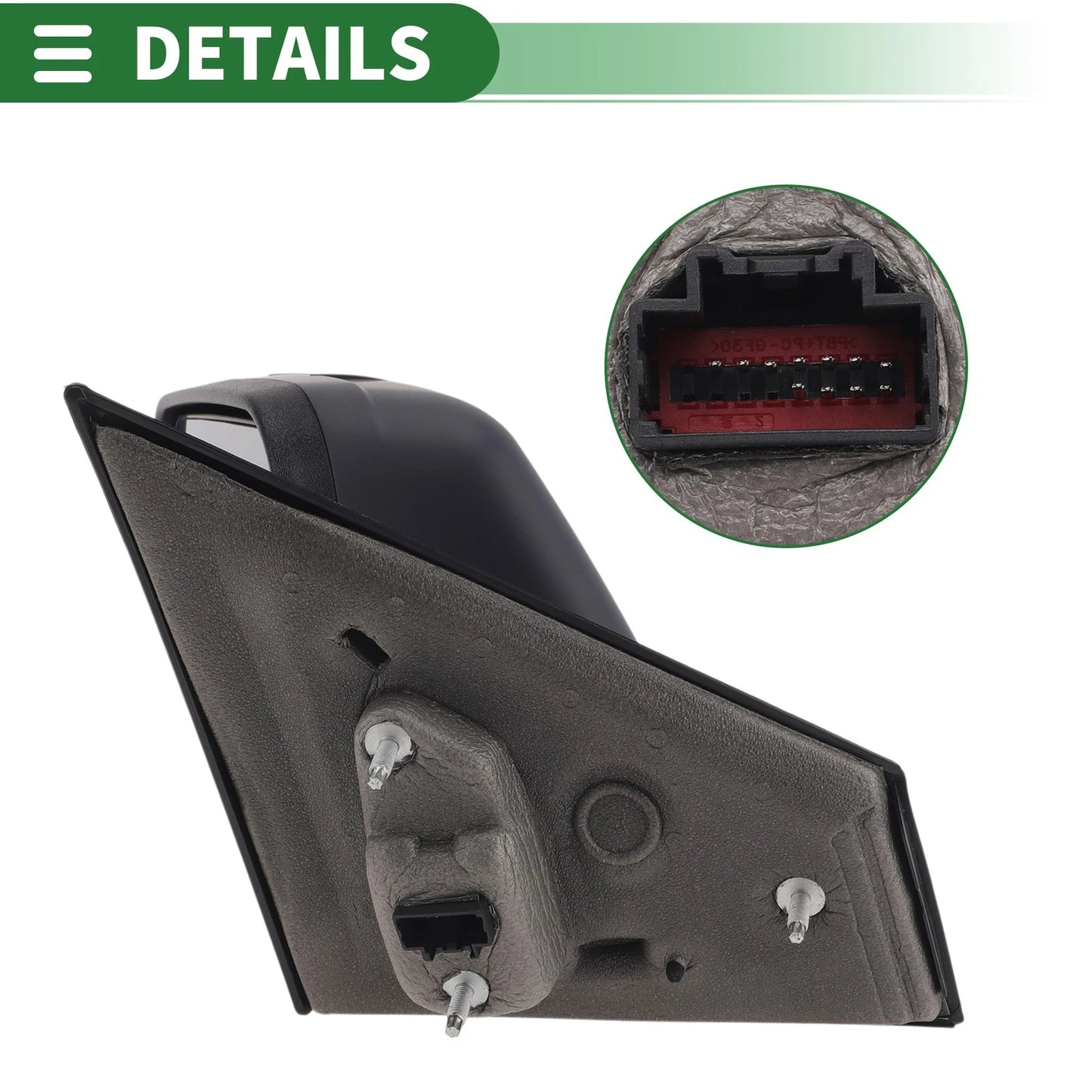 Passenger Side Door Mirror for Ford Edge (2007-2011) - 11 Pins Left