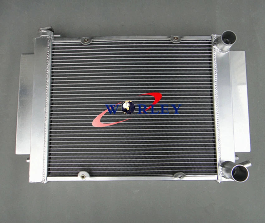 Aluminum Radiator & Fan Shroud for Mazda RX2 RX3 RX4 RX5 RX7 (1970-1985)