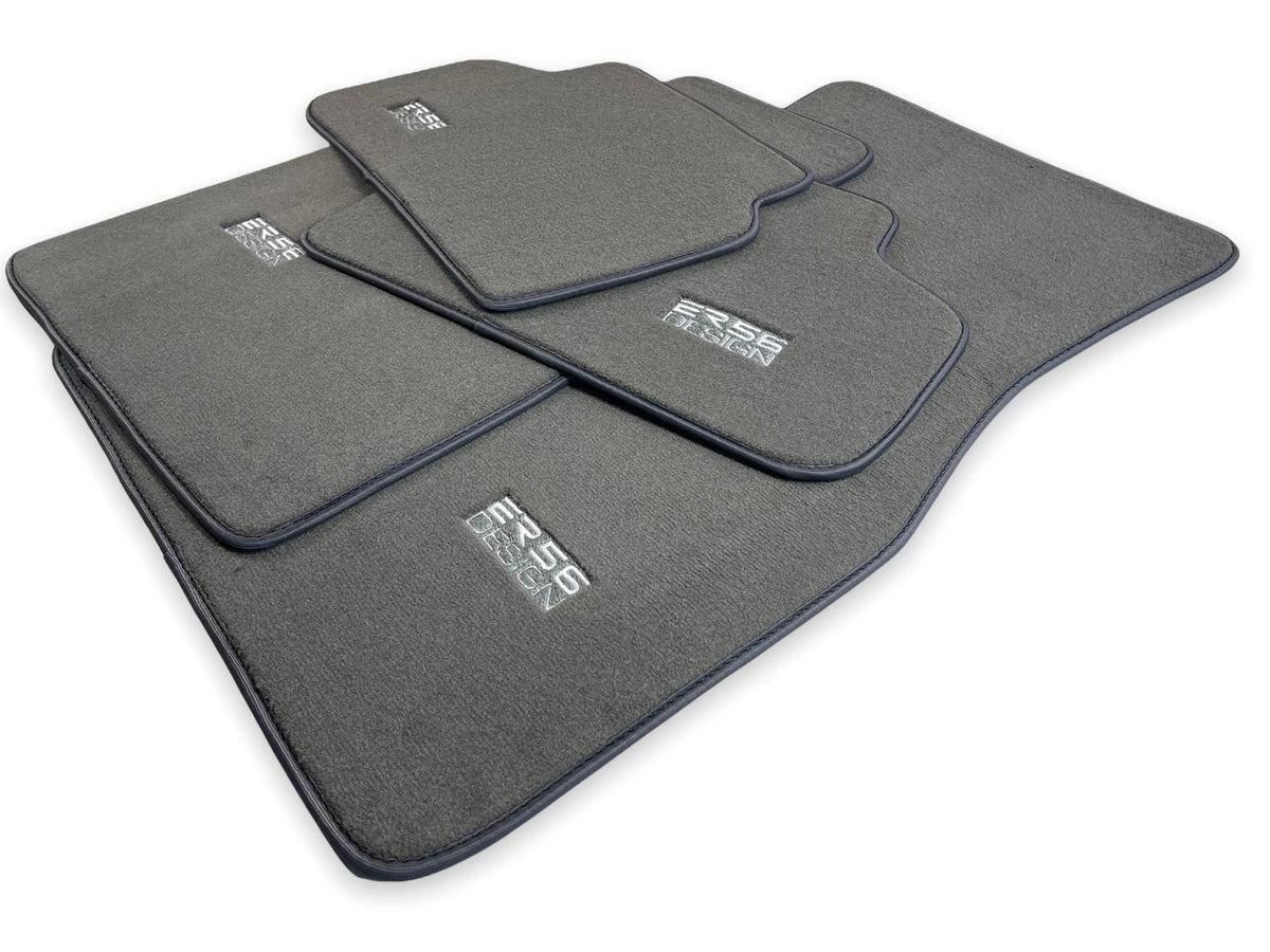 Premium Gray Floor Mats for BMW 6 Series E64 (2004-2010) - ER56 Design