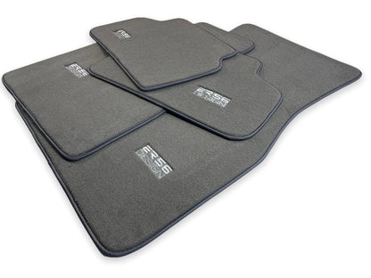 Premium Gray Floor Mats for BMW 6 Series E64 (2004-2010) - ER56 Design