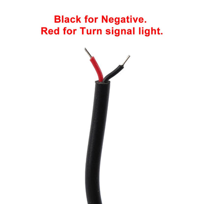 LED Fork Turn Signal Indicators  Amber for Harley Touring Dyna