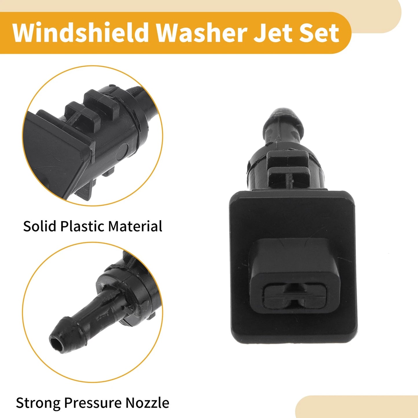 Windshield Washer Nozzle Kit for Kia Pro Ceed (2018-2023)