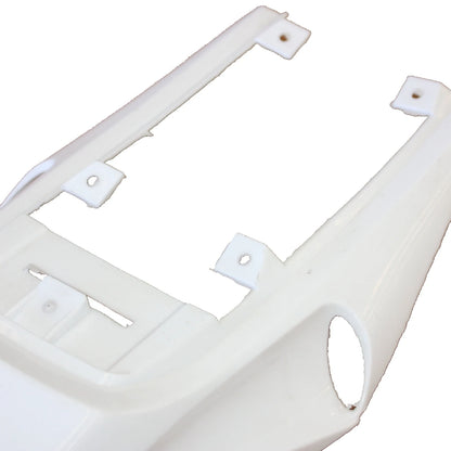 White Plastic Rear Tail Mud Guard Fender for Apollo Orion 250CC Pit Bike