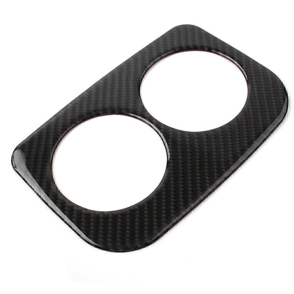 Carbon Fiber Rear Water Cup Panel Cover Trim for Subaru Forester (2013-2018)