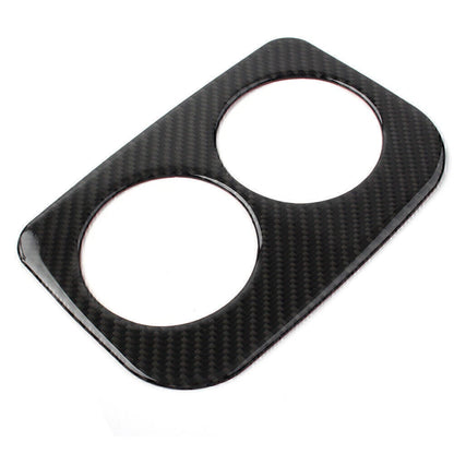 Carbon Fiber Rear Water Cup Panel Cover Trim for Subaru Forester (2013-2018)