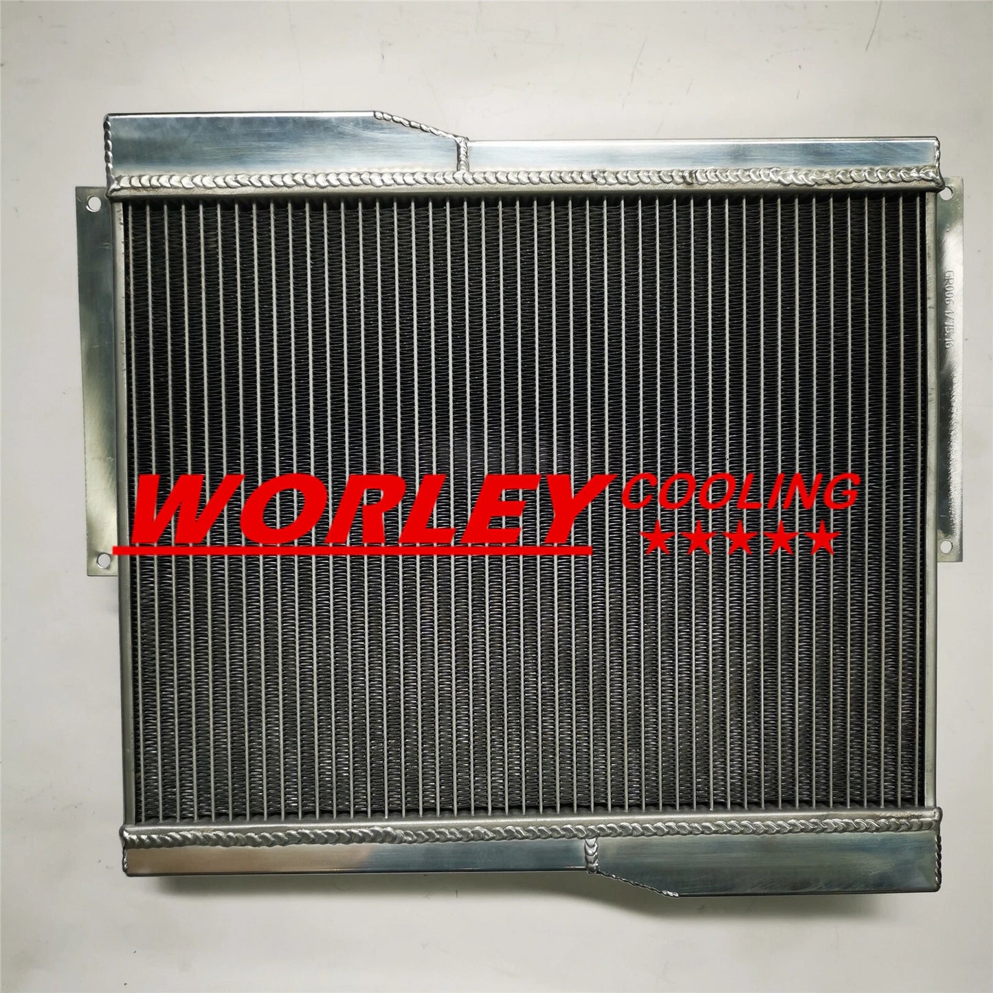 5ROW Aluminum Radiator + Red Hose for MG MGB GT/Roadster (1977-1980)