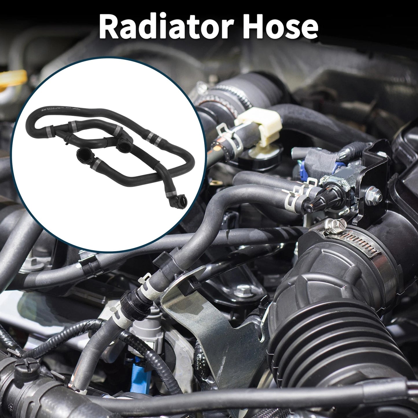Radiator Hose for BMW 5 Series 2010-2013 Coolant Tube (2010-2013)
