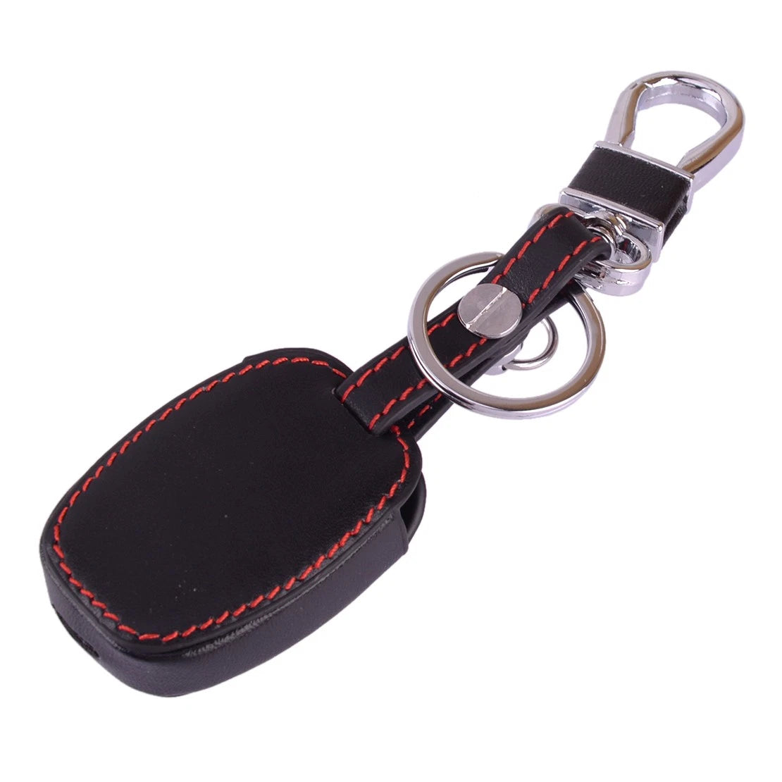 Black Key Cover Case Holder for Honda Civic CR-V Crosstour Pilot (2006-2021)