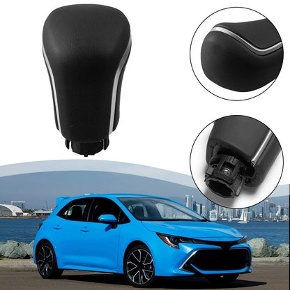Leather Gear Shift Knob Easy Install for Toyota Corolla and Camry (2019–2019)