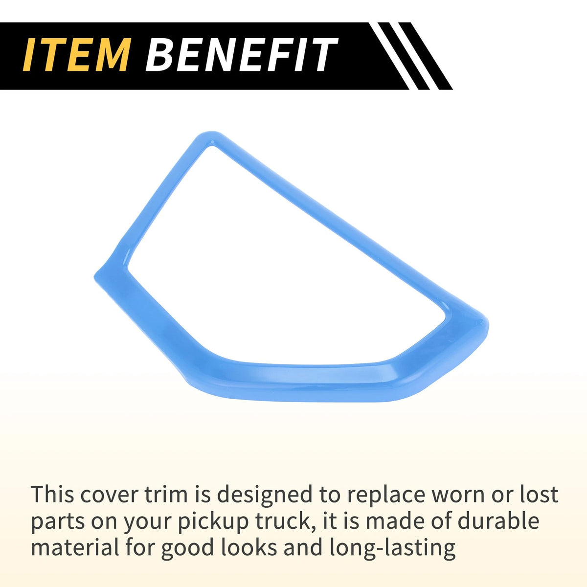 A Pillar Speaker Cover Trim  for Jeep Wrangler JL JLU (2018-2024) Light Blue