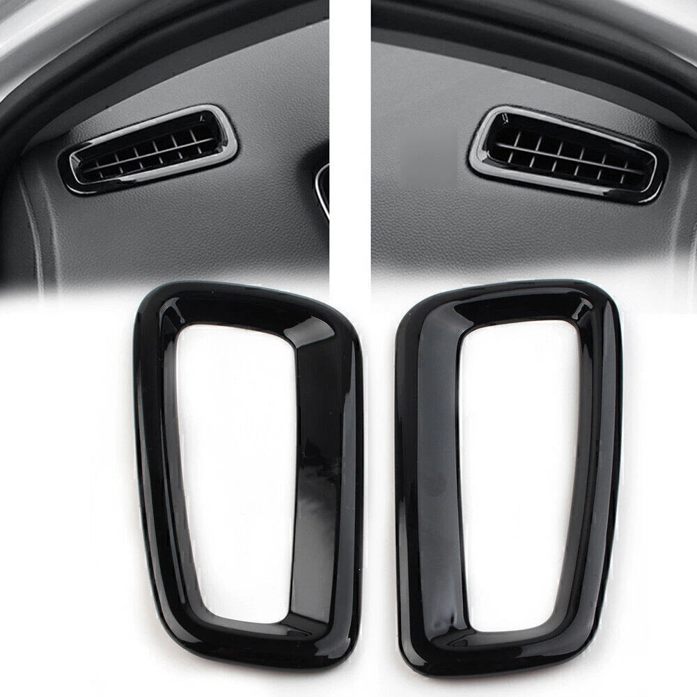 Inner Dash Side Air Vent Outlet Cover for Honda Civic (2022 - ) Black
