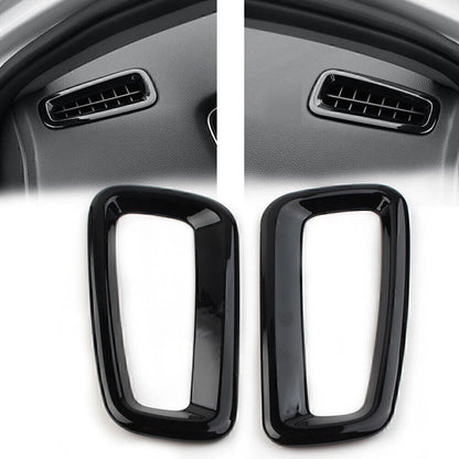 Inner Dash Side Air Vent Outlet Cover for Honda Civic (2022 - ) Black
