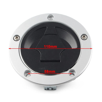 Fuel Gas Tank Cap Cover Lock Keys for Kawasaki Ninja ZX6R (2007-2008)