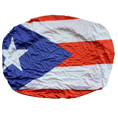 3.3x5FT Elastic Fabric Engine Hood Cover Flag for Car Puerto Rico (N/A)