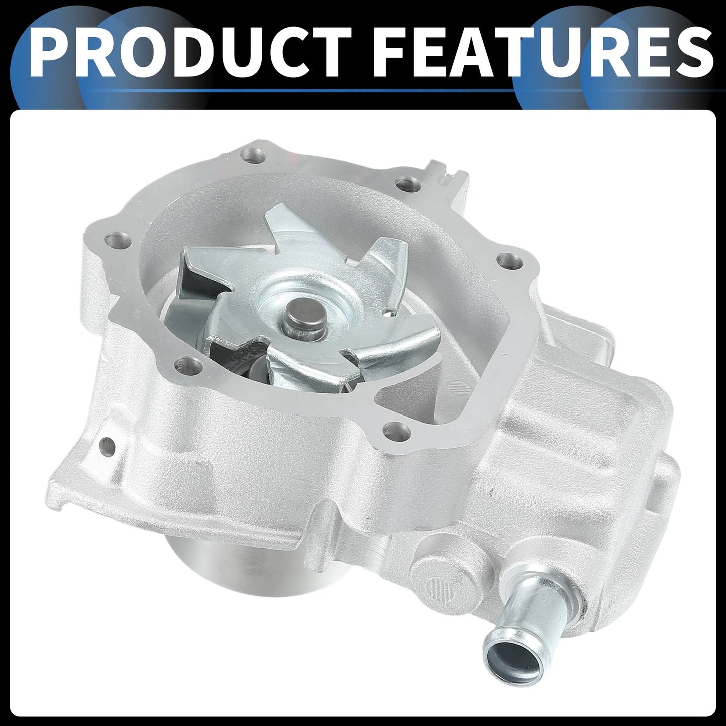Water Pump with Seals for Subaru Forester (2006-2010)