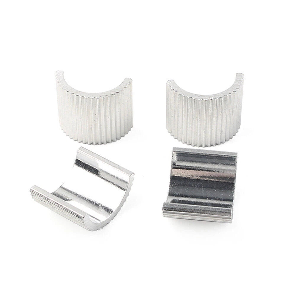 4 x 1 1/8" to 7/8" Handlebar Mount Risers Clamp Conversion Spacers