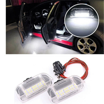 LED Side Door Lights for VW CC, Golf, Tiguan, Seat Alhambra (2010-2023)