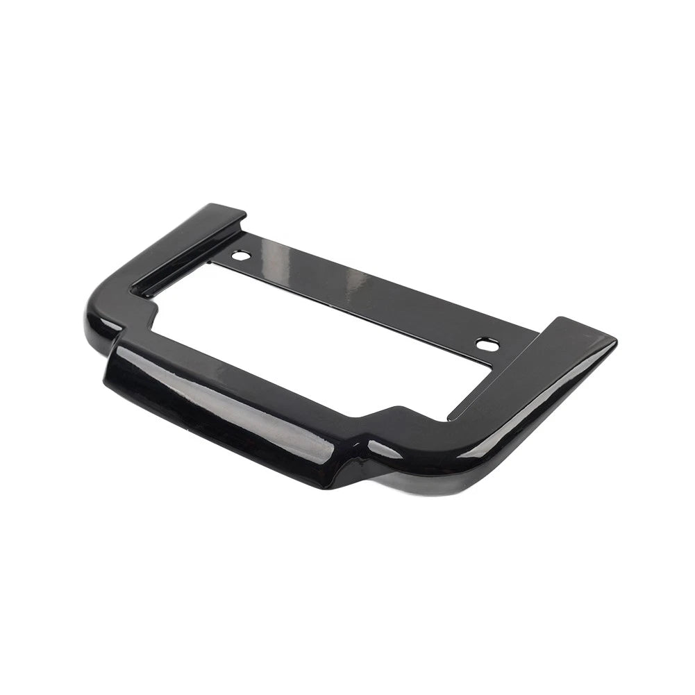 Black Rear License Plate Frame Mount for Harley Tri Glide Ultra Classic (2011-2023)