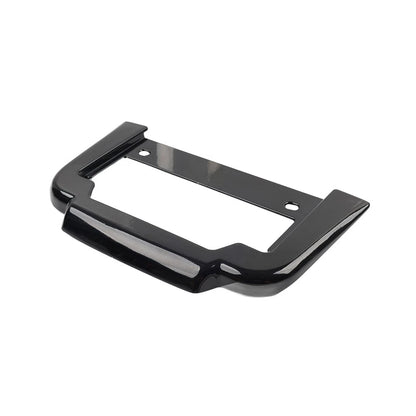 Black Rear License Plate Frame Mount for Harley Tri Glide Ultra Classic (2011-2023)
