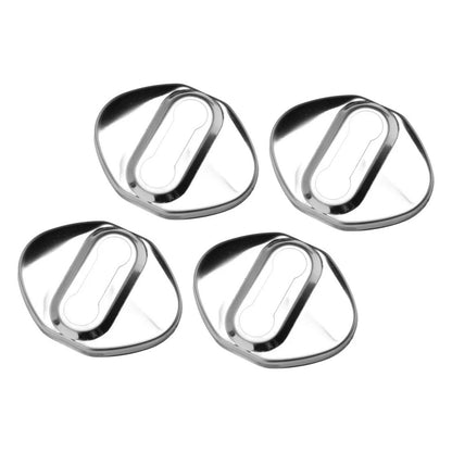 4 x Stainless Steel Door Lock Protector Covers for Toyota Corolla (2014-2024)