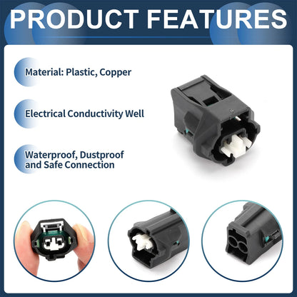 Wiper Water Spray Motor Connector Plug  for Nissan Teana