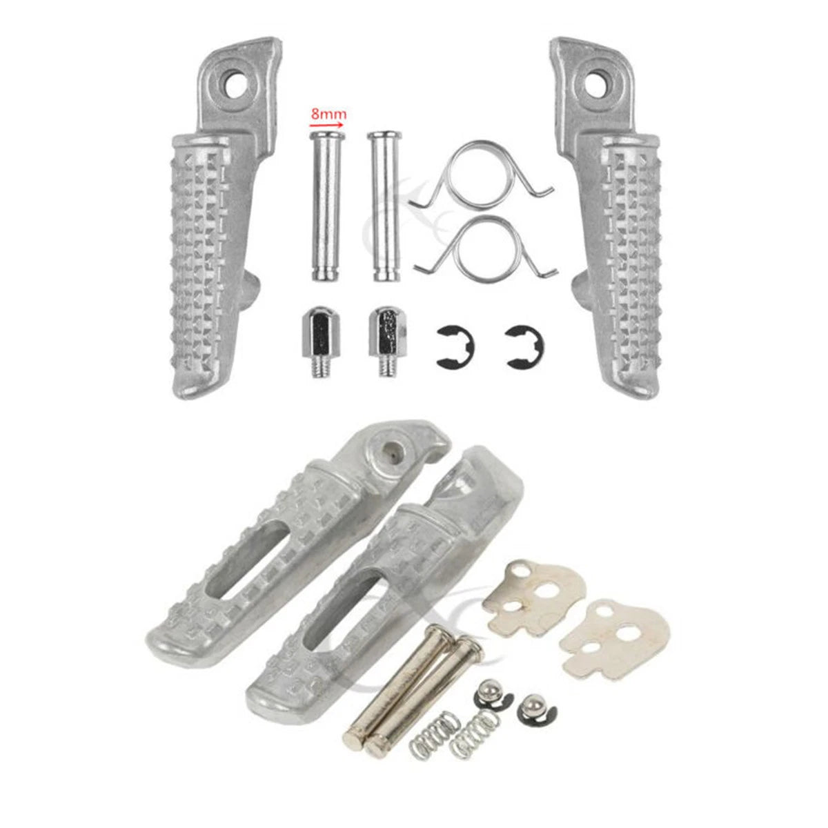 Footpeg Set for Honda CBR600RR (2003-2025) & CBR1000RR (2004-2016)