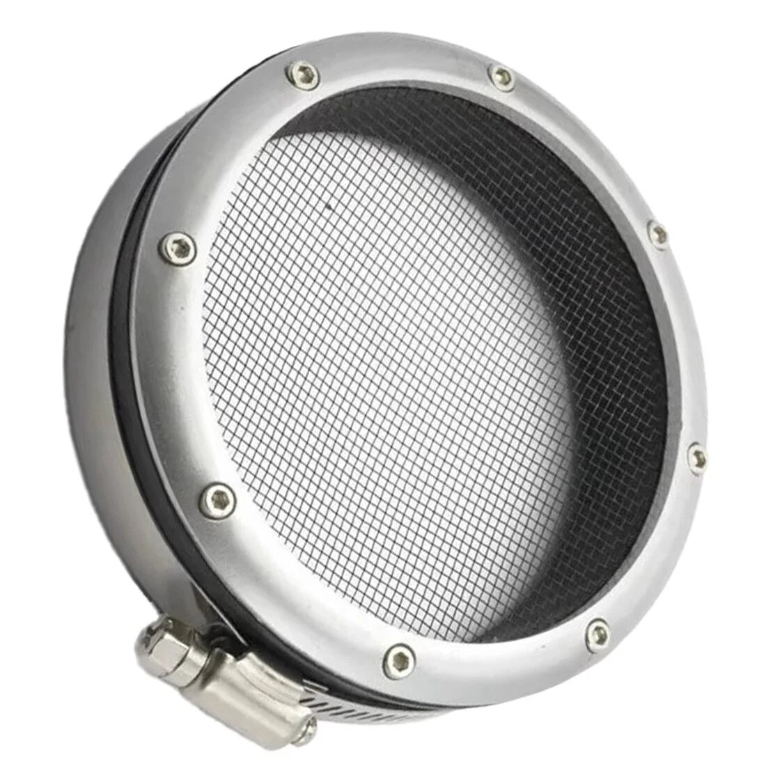 3.5" Turbo Inlet Grill Mesh Protector Guard with Clamp